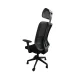 Ergonominė biuro kėdė Gotel C4G 3D Smart, juoda