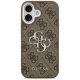 Guess dėklas iPhone 17 telefonui 4G Big 4G Classic Logo, rudas
