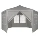 Sodo pavėsinė MultiGarden 144660, 2x2x2 m, pilka