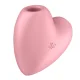 Clitoral massager Satisfyer Cutie Heart Light Red (pink)