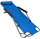 Adjustable Folding Beach and Garden Lounger Chair, Light Blue