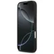 Guess Saffiano Classic Logo MagSafe dėklas iPhone 17 telefonui, juodas