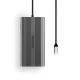 Orico XDR 12-in-1 USB-C doko stotelė, HDMI 4K, VGA, RJ45 Gigabit, PD 100W, pilka