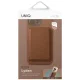 Uniq Lyden DS magnetinė RFID piniginė-telefono stovas, ruda