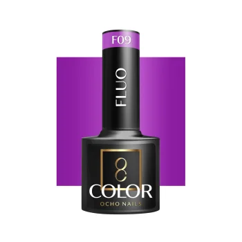Ocho Nails Fluo F09 Gel Polish, Neon, 5 g