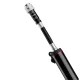 Dviračio rankinė pompa Rockbros SMART-B 150 PSI Presta ir Schrader vožtuvams, juoda