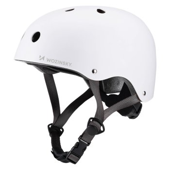Wozinsky HT-38CBM BMX ir paspirtukų šalmas dydis M (54-58 cm) baltas