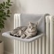 Hanging Cat Hammock Bed for Radiator, Light Grey, 31x46 cm