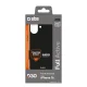 SBS Full Active D3O dėklas telefonui iPhone 16, juodas