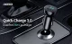 Choetech automobilinis įkroviklis 2x USB-A 36W QC 3.0, juodas