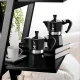 Bialetti Moka Express 0004953 kavinukas, 6 puodeliai, juodas