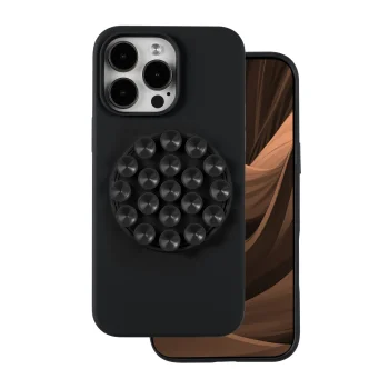 TFO Silicone Stick dėklas telefonui iPhone 14 Pro Max 6,7", juodas