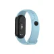 Telcon silikoninis dirželis Xiaomi Mi Band 8 / 9, šviesiai mėlynas