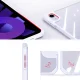 Dux Ducis Copa atverčiamas dėklas iPad Air (2022 / 2020), violetinis