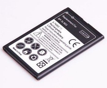 Extra Digital Battery for Nokia BP-3L (Lumia 510, 610, 710, Asha 303)