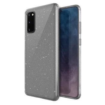 Samsung Galaxy S20+ Plus (SM-G985F/DS) Uniq Etui Lifepro Tinsel Case Cover, Lucent Clear