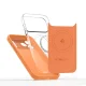 Tech-Protect Uniq MagSafe dėklas skirtas iPhone 17 Pro - oranžinis