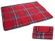 Waterproof Picnic and Beach Blanket XXL, 150x200 cm, Red Plaid