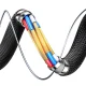 Joyroom S-A60 StarTalk USB-A į Lightning laidas 3A 1.2m, juodas