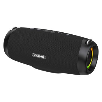 Belaidė kolonėlė Dudao Y21Pro su RGB apšvietimu, juoda