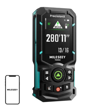 Lazerinis atstumo matuoklis Mileseey S50 (0.05-120m)