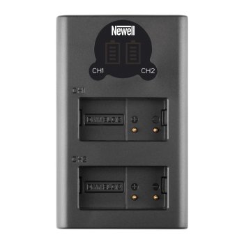 Newell DL-USB-C dviejų kanalų įkroviklis DMW-BLC12 baterijoms