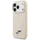 Karl Lagerfeld iPhone 17 Pro dėklas MagSafe Karl & Choupette Heads, pilkas