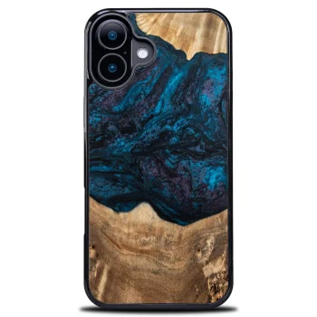 Medinis dėklas iPhone 16 „Bewood Unique - Planets Neptune“