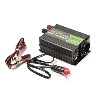 Įtampos keitiklis Extra Digital 24V–220V, 300W (maks. 600W)