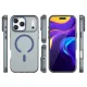 Magnetic Abrasive iPhone 17 Pro Max Case with MagSafe, Matte Blue