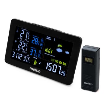 Belaidė meteorologinė stotelė METEO SP99 su LCD VA ekranu