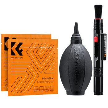 K&F Concept 3in1 optikos ir ekranų valymo rinkinys