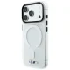 BMW dėklas iPhone 18 Pro / 17 Pro M IML Frosted Metal Logo & Trims MagSafe, skaidrus