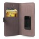 Guess 4G Heritage universalus atverčiamasis dėklas 5,2–5,7\", juodas