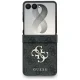 Guess Big 4G Logo dėklas telefonui Samsung Galaxy Z Flip 8, juodas