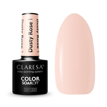 Claresa Dusty Rose 1 Gel Polish, 5g