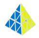 Ikonka Pyraminx Logic Game - Puzzle Cube, 9.7 cm