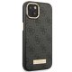 Guess 4G Logo Plate MagSafe dėklas iPhone 14 Plus, juodas