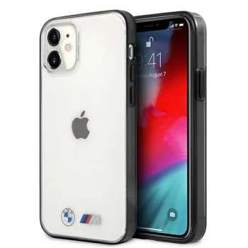 BMW iPhone 12 mini dėklas Sandblast, skaidrus