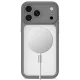Tech-Protect MagPeak MagSafe CC case for iPhone 18 Pro / 17 Pro, matte grey