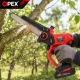 Akumuliatorinis grandininis pjūklas OPEX TOOLS OPX28012, 8\" 21V, 2x1.5Ah
