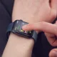 Hibridinis apsauginis stiklas Wozinsky Watch Glass, Oppo Watch 46 mm, juodas