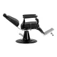 Barber Chair Gabbiano Elias, Black