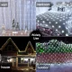 Telcon LED Net Lights 1.5m x 1.5m with 120 LEDs for Indoor Outdoor Decor, Cold White