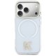 Karl Lagerfeld IML K Head Logo MagSafe dėklas Apple iPhone 17 Pro, permatomas
