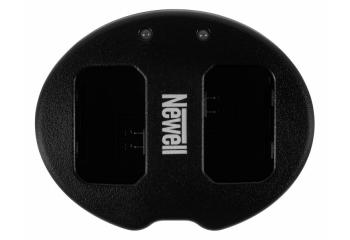 Dviejų kanalų baterijų įkroviklis Newell SDC-USB (NP-FW50)