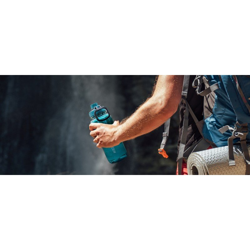 KiCA SB01 Sports Bottle 1000 ml, White