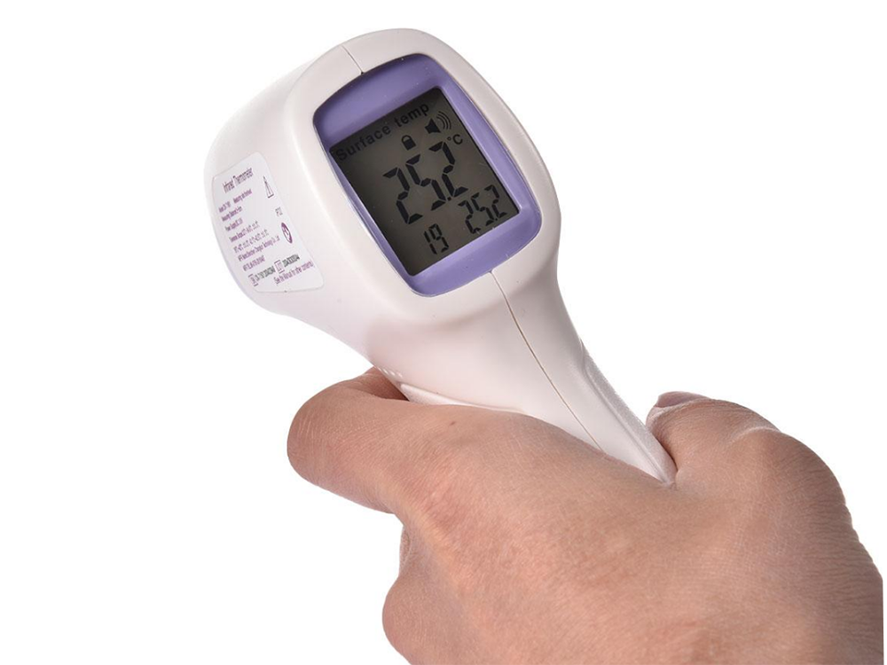 2-in-1 Non-Contact Infrared Thermometer