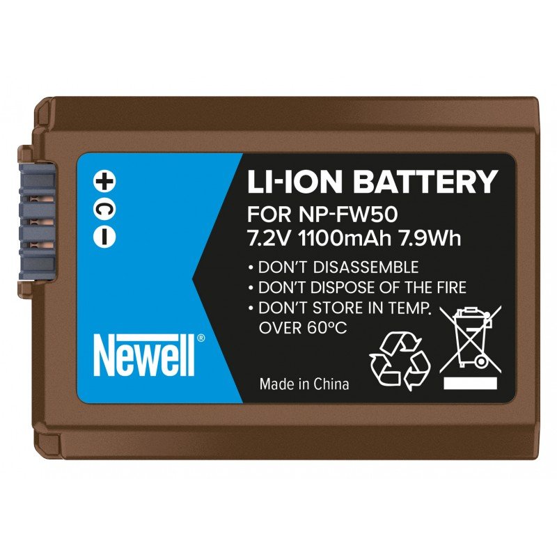 Newell NP-FW50 USB-C akumuliatorius Sony fotoaparatams, 1100 mAh