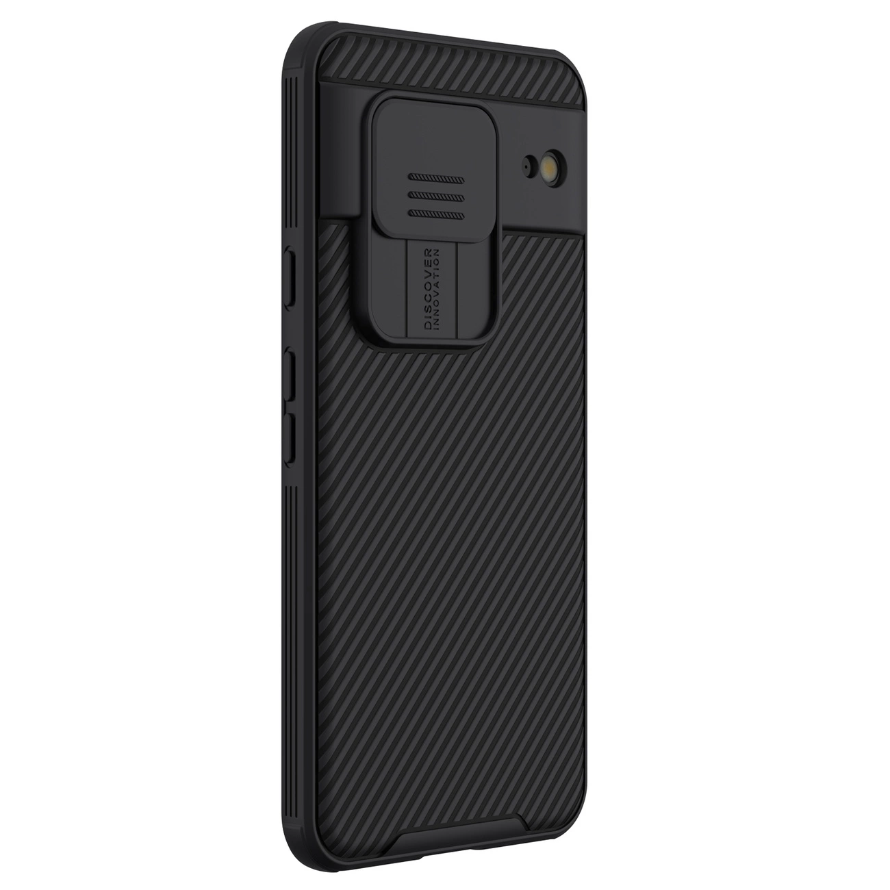 Google Pixel 8 dėklas Nillkin CamShield Pro su kameros apsauga, juodas